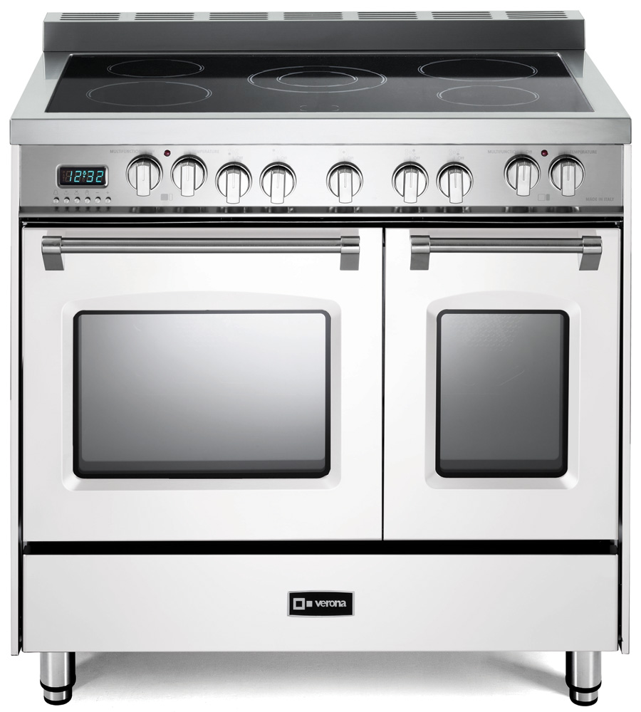 Verona - VEFSEE365DSS - 36 Electric Double Oven Range-VEFSEE365DSS
