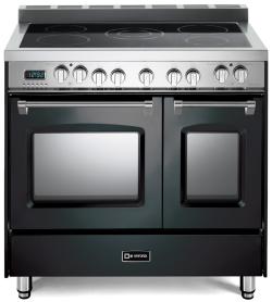 36 inch induction range double oven